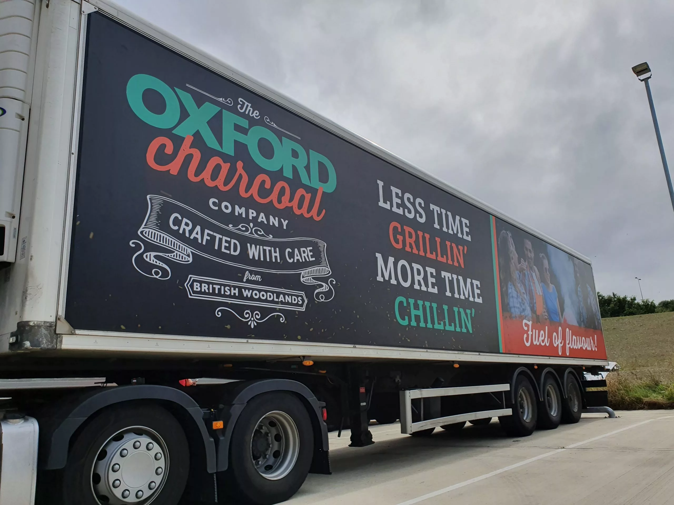 The Oxford Charcoal Company | Truck Advertising | UK