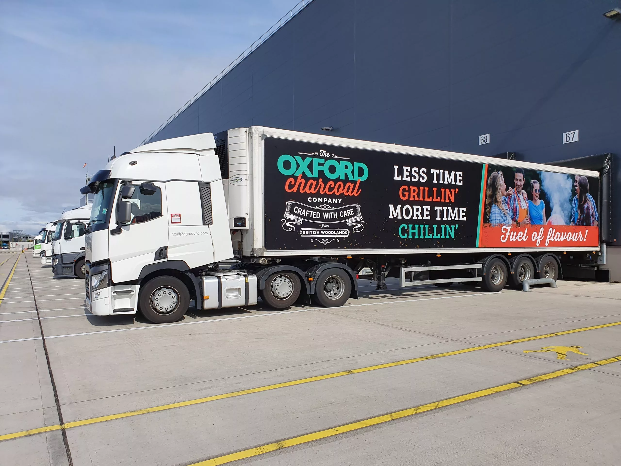 The Oxford Charcoal Company | Truck Advertising | UK